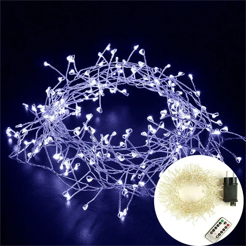 Lichtweelde Cluster LED Lichtslinger voor Kerst en Tuindecoratie