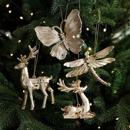 Winterfiguren Kersthangers Set voor Kerstboom en Feestdagen