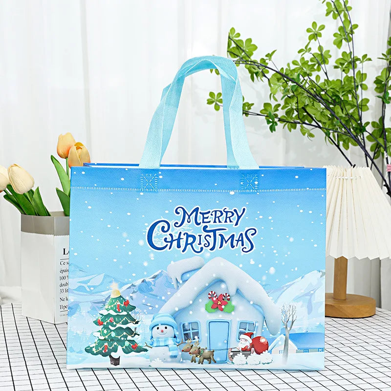 Kerstella – Herbruikbare Kerst Cadeautas 32x17x25 cm