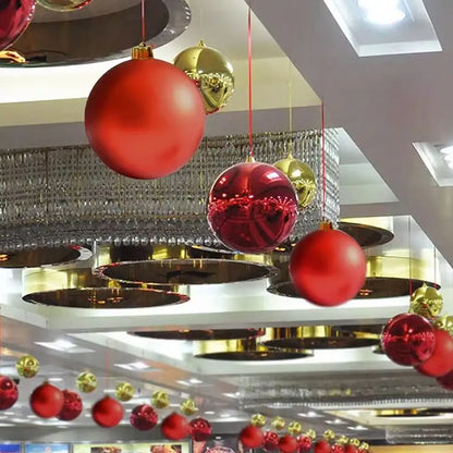 Wintermatte Kerstballen voor Feestelijke Kerstboomdecoratie 12–20 cm