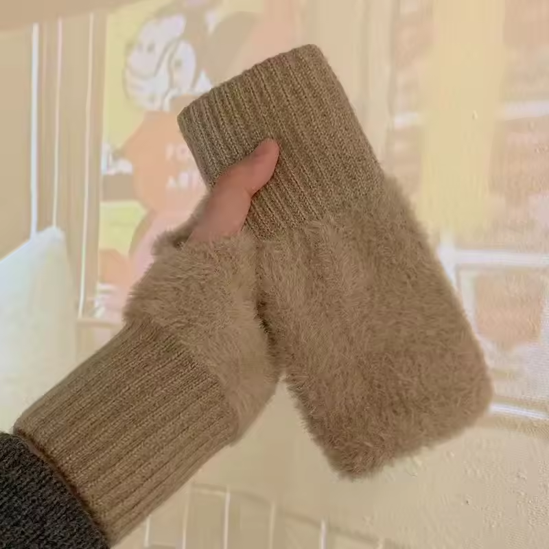 Vingerloze Handschoenen Handvrij voor Dames en Heren in de Winter