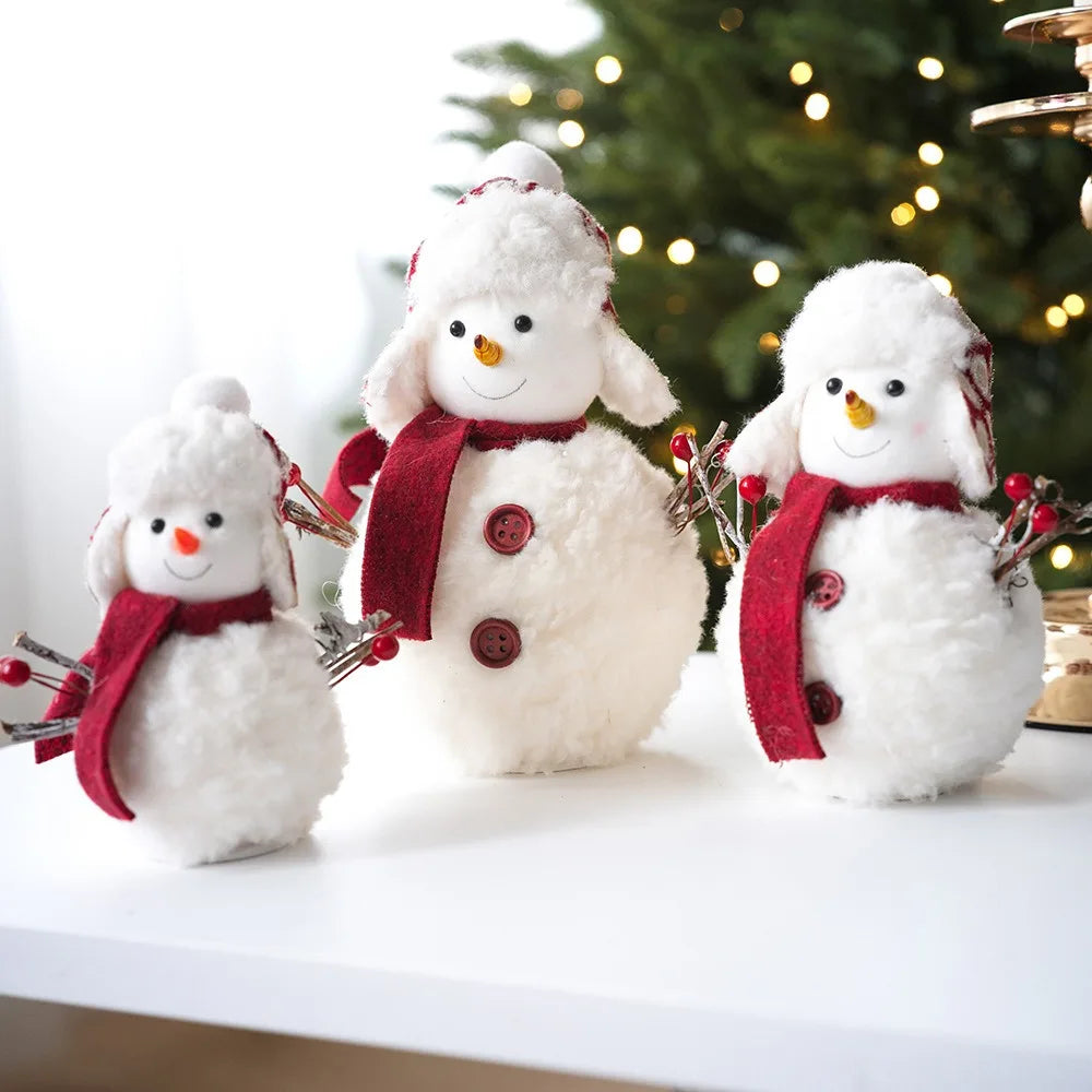 Kerst Sneeuwpop Hanger – Decoratieve Kerstboomversiering