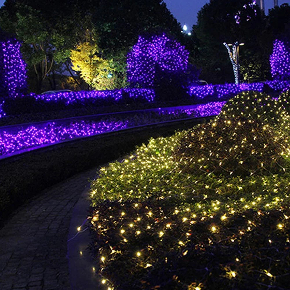 Lichttapijt – LED Netverlichting voor Binnen en Buiten met 8 Lichtstanden