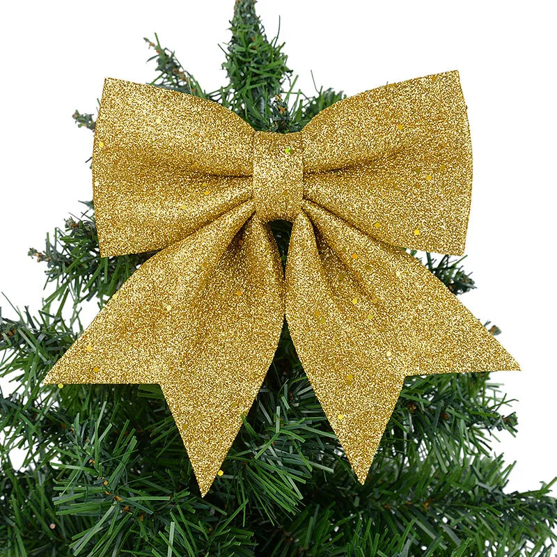 Glittersiera – Kerststrik 21 cm voor Kerstboom en Feestdecoratie