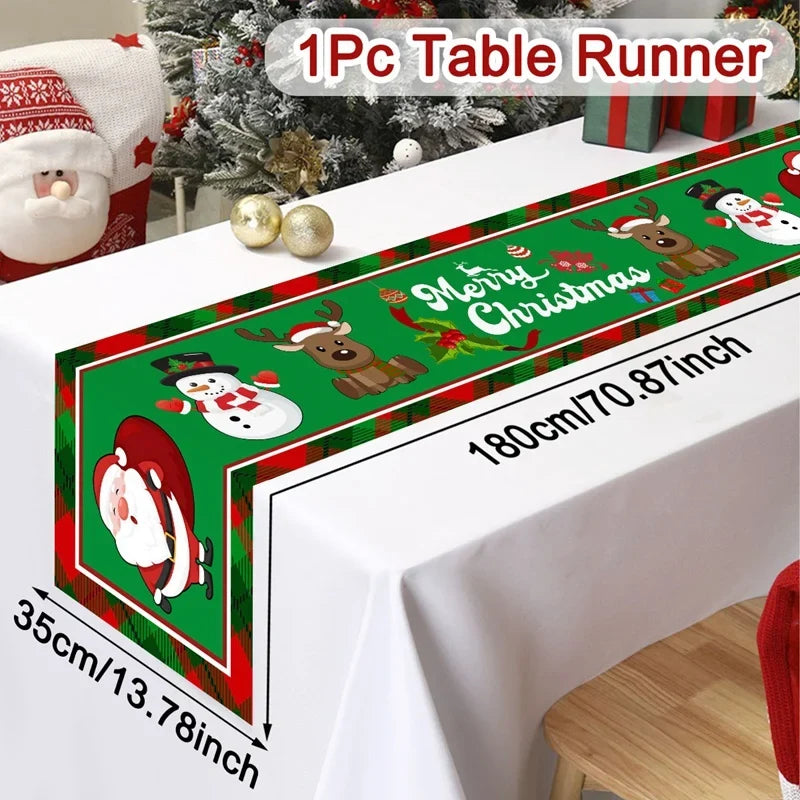 Peperkoekpret Kersttafelloper – Feestelijke Tafeldecoratie
