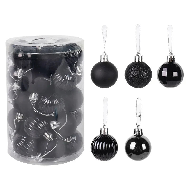 Kerstglans Noëlle – Set van 34 Kerstballen van 4 cm voor de Kerstboom