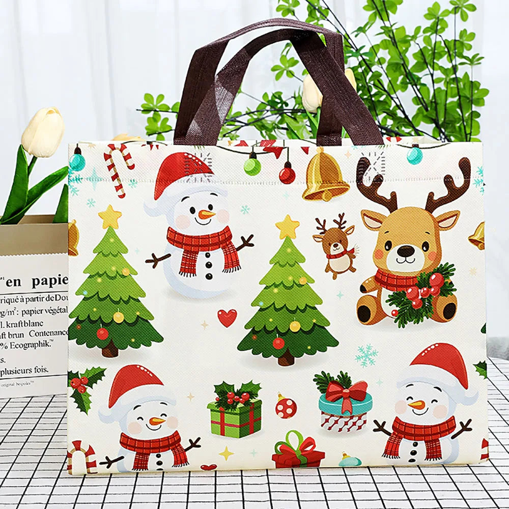 Kerstella – Herbruikbare Kerst Cadeautas 32x17x25 cm