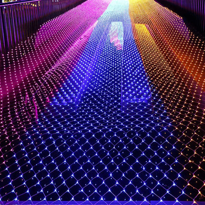 Lichttapijt – LED Netverlichting voor Binnen en Buiten met 8 Lichtstanden
