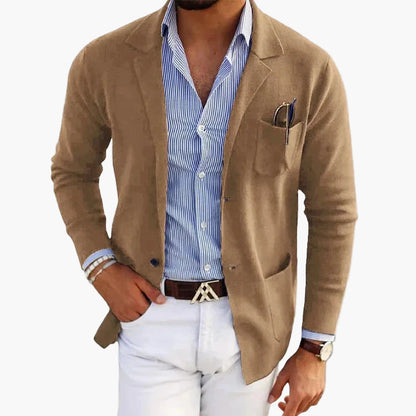 Heren Elegante Colbert met Revers – Klassieke Stijl voor Zakelijk & Dagelijks Gebruik