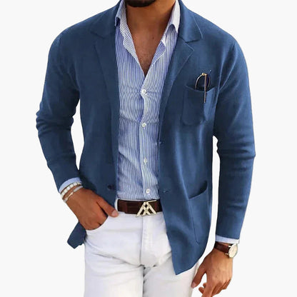 Heren Elegante Colbert met Revers – Klassieke Stijl voor Zakelijk & Dagelijks Gebruik