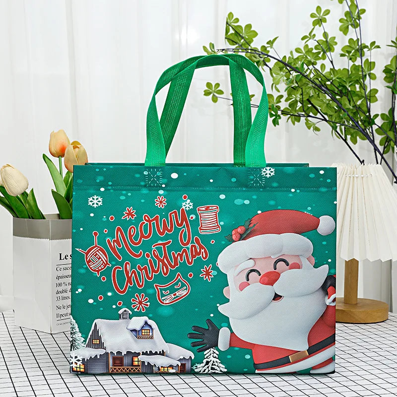 Kerstella – Herbruikbare Kerst Cadeautas 32x17x25 cm
