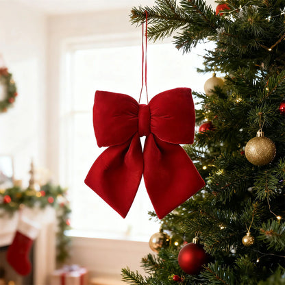 Kerststrikken – Grote Decoratieve Strikken voor Kerstboom en Feestdecoratie