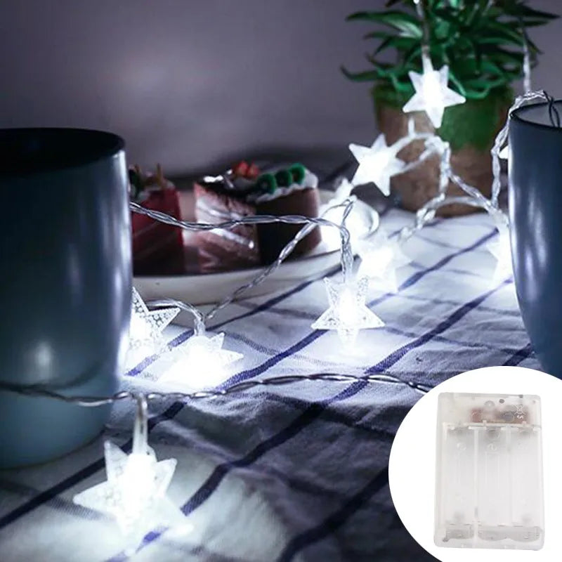 LED Sterren Lichtslinger voor Binnen en Buiten, USB of Batterij