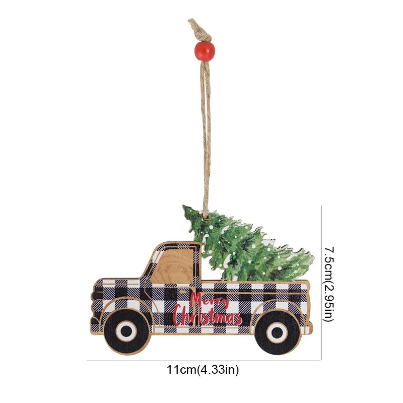 Kerstmanpret – Kerstboomdecoratie met Kerstman en Feestbordje