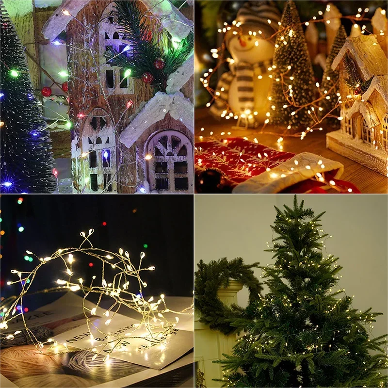Lichtweelde Cluster LED Lichtslinger voor Kerst en Tuindecoratie