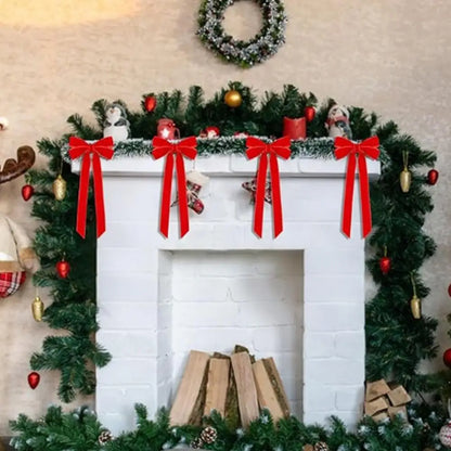 Kerststrikken – Set van 12 Decoratieve Strikken voor de Kerstboom