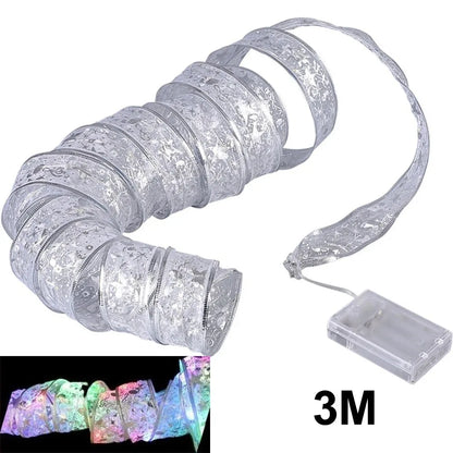 Kerst Lintslinger met LED – Batterijverlichting van 3 of 5 Meter
