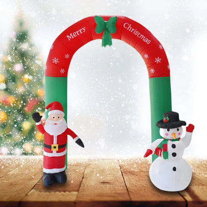 Opblaasfiguur Noël – Decoratieve Kerstversiering voor Binnen en Buiten