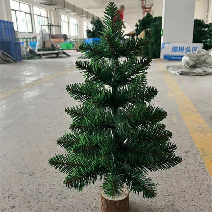 Kunstkerstboom met Sneeuwlook en LED Verlichting – Compact
