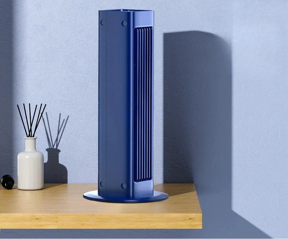 AeroBreeze Bladloze Ventilator met Accu en Afstandsbediening