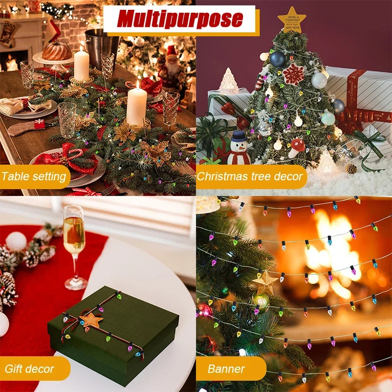 Feestlicht Mini – Kerstlichtslinger van 5 Meter voor Kerstdecoratie