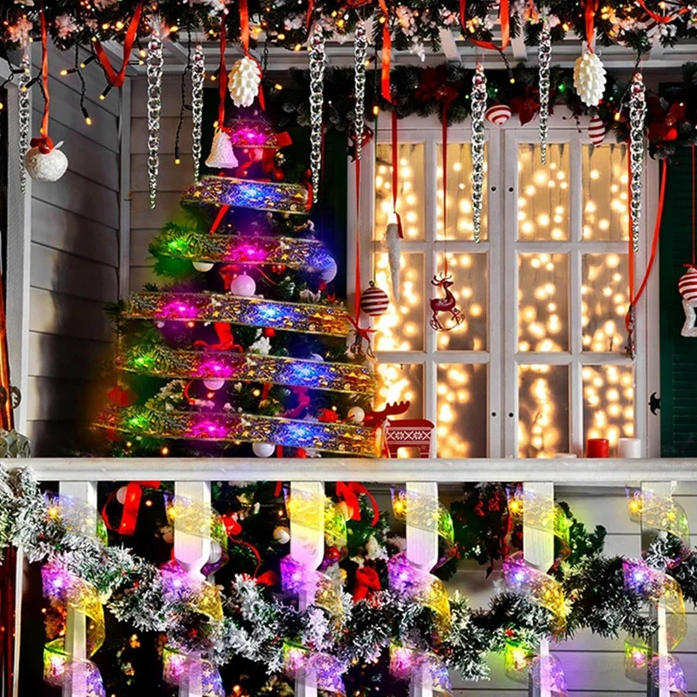 Kerst Lintslinger met LED – Batterijverlichting van 3 of 5 Meter