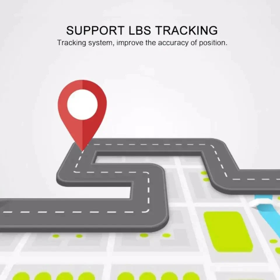 StadsKompas Mini GPS Tracker Real-time Auto en Huisdier Volger