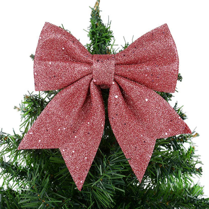 Glittersiera – Kerststrik 21 cm voor Kerstboom en Feestdecoratie