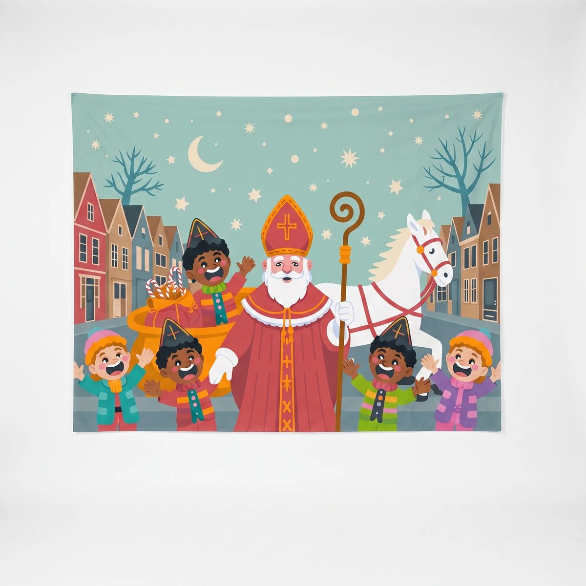 Sintdecor – Sinterklaas Fotografie Achtergrond 180 x 230 cm