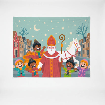 Sintdecor – Sinterklaas Fotografie Achtergrond 180 x 230 cm