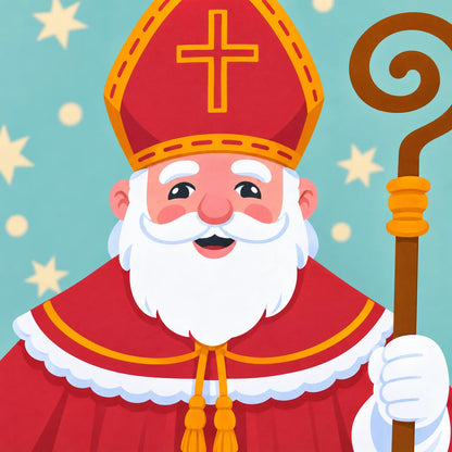 Sintdecor – Sinterklaas Fotografie Achtergrond 180 x 230 cm