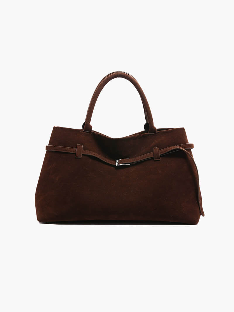 Livia | Luxe Suède Dameshandtas Ruim en Elegant voor Elke Dag