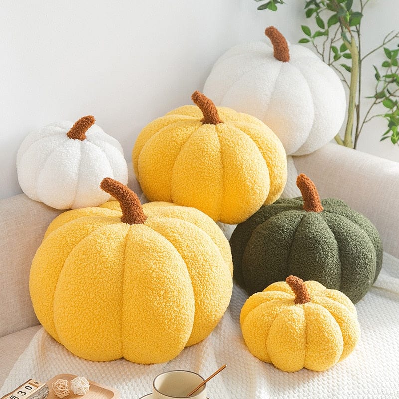Schattig Pompoenkussen voor Herfst en Halloween – Knus Sierkussen