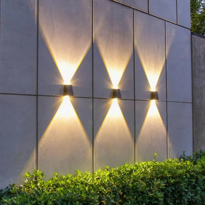 ZonneMuur Solar Wandlamp – Draadloze LED Buitenverlichting