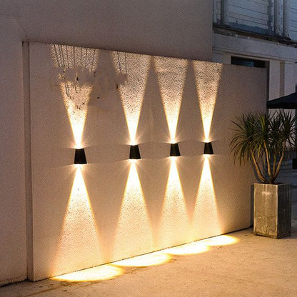 ZonneMuur Solar Wandlamp – Draadloze LED Buitenverlichting
