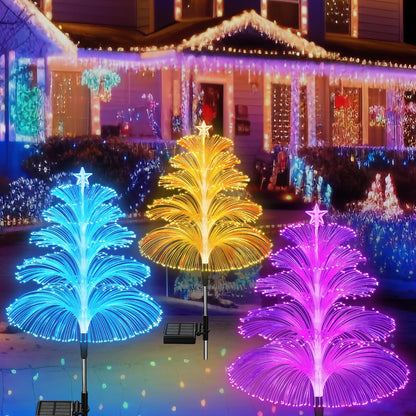 Maren Solar Kerstboomverlichting – 7-Kleurige LED Tuinverlichting