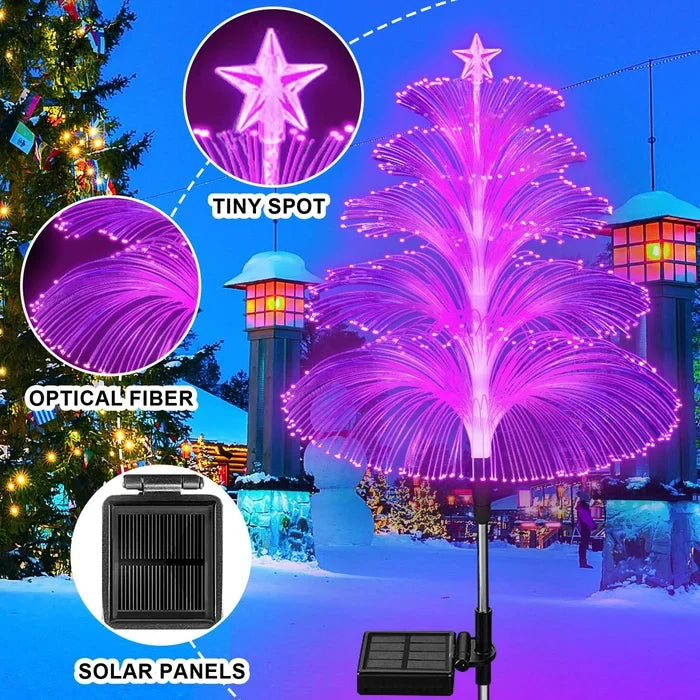 Maren Solar Kerstboomverlichting – 7-Kleurige LED Tuinverlichting
