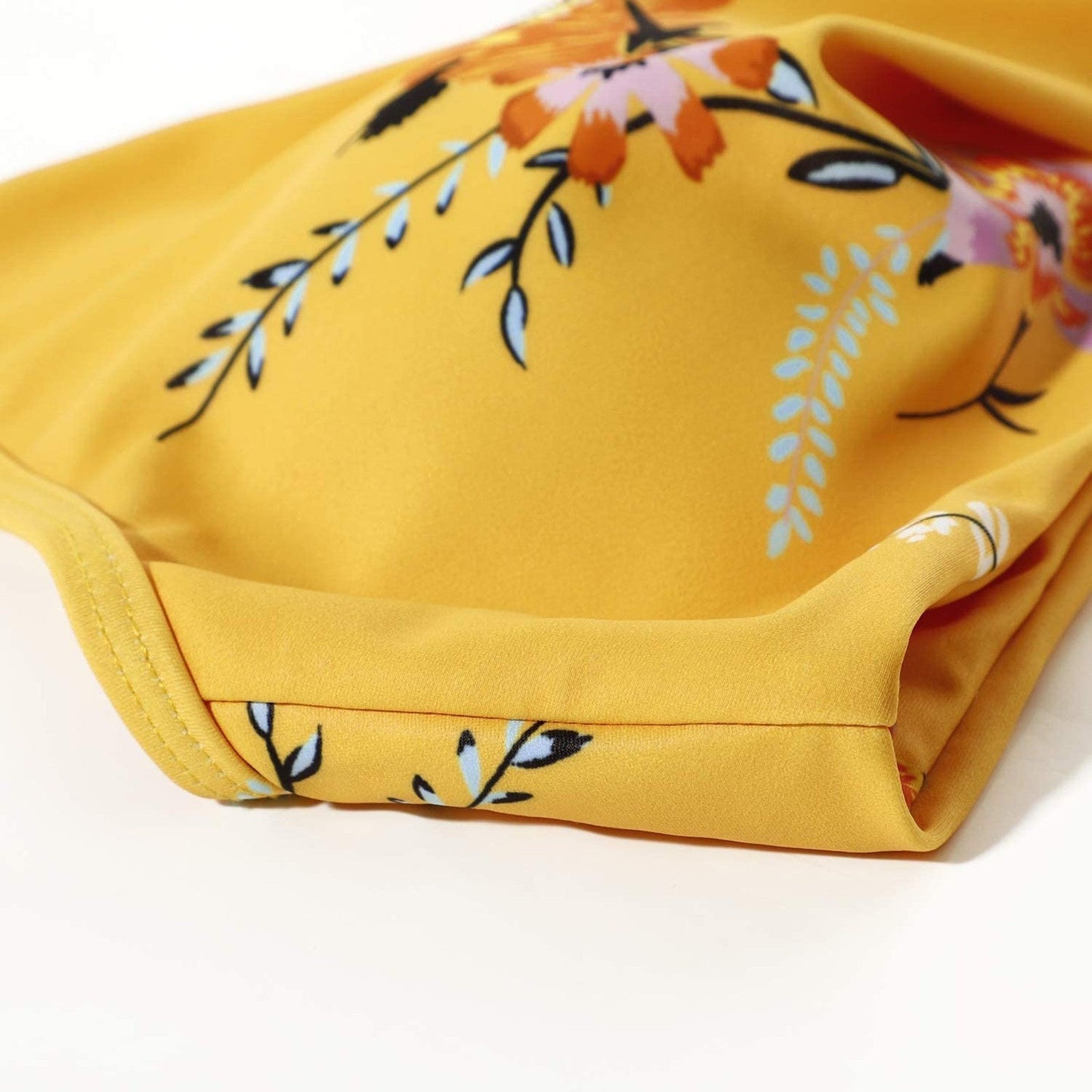 Sienna Dames Bikini Set met Hoge Taille en Bloemenprint