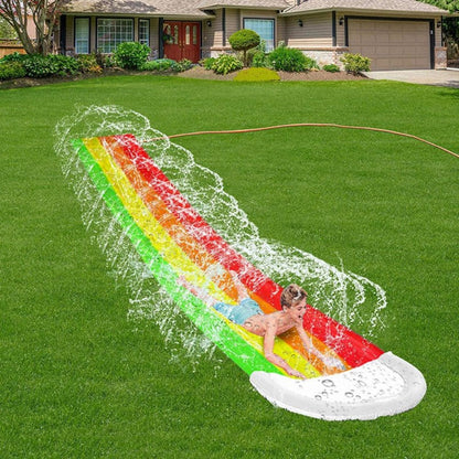 RegenSplash XXL Tuinglijbaan Waterpret Glijmat voor Tuin Speelset