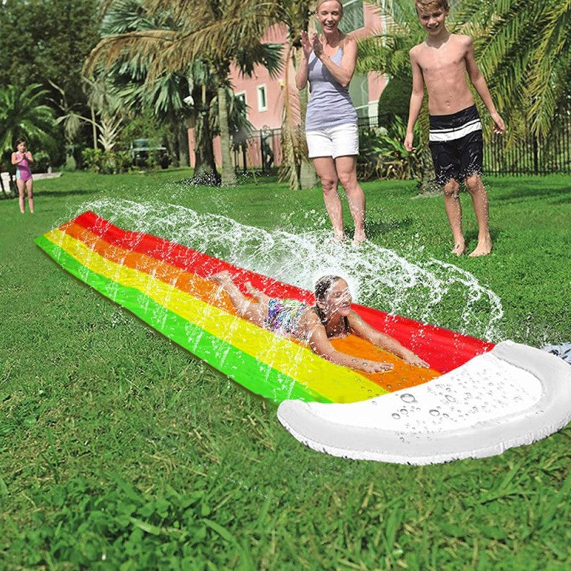 RegenSplash XXL Tuinglijbaan Waterpret Glijmat voor Tuin Speelset