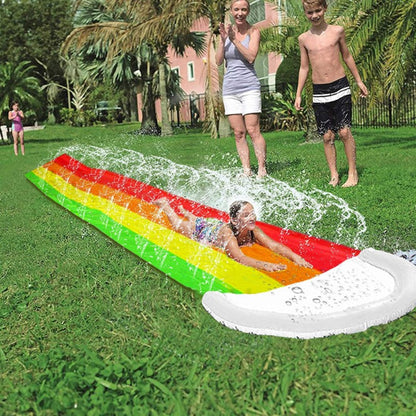 RegenSplash XXL Tuinglijbaan Waterpret Glijmat voor Tuin Speelset
