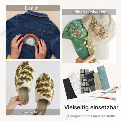 Borduurnaaldenset Handborduren met Wisselbare Naalden