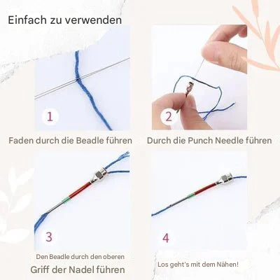 Borduurnaaldenset Handborduren met Wisselbare Naalden