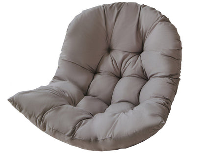 ZitLuxe Tuinstoelkussen 80x120 cm Donkergrijs voor Binnen en Buiten