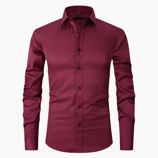 Herenoverhemd Slim Fit Stretch – Klassiek en Elegant voor Zakelijk en Casual Gebruik