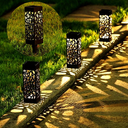 LichtLuxe Solar Tuinlampjes – Waterdichte LED Tuinverlichting