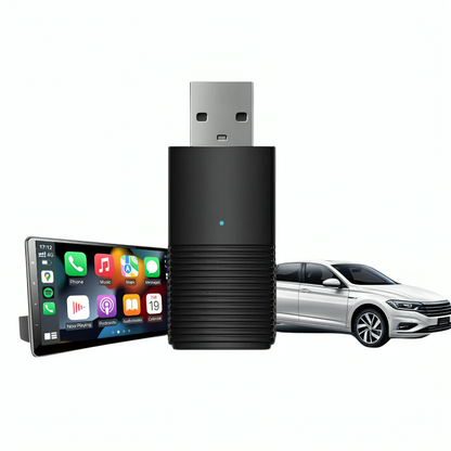 AutoLink Draadloze CarPlay Adapter – USB en USB-C