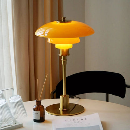 Mila Scandinavische LED Tafellamp – Moderne Glazen Tafellamp