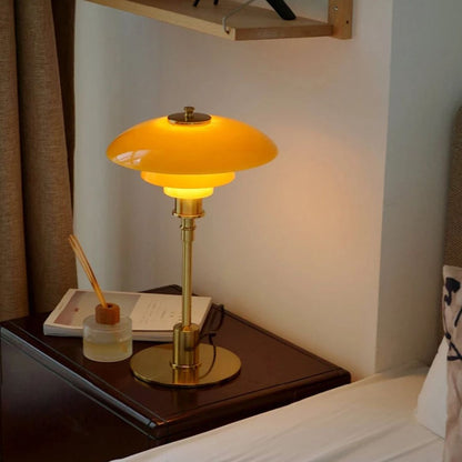 Mila Scandinavische LED Tafellamp – Moderne Glazen Tafellamp