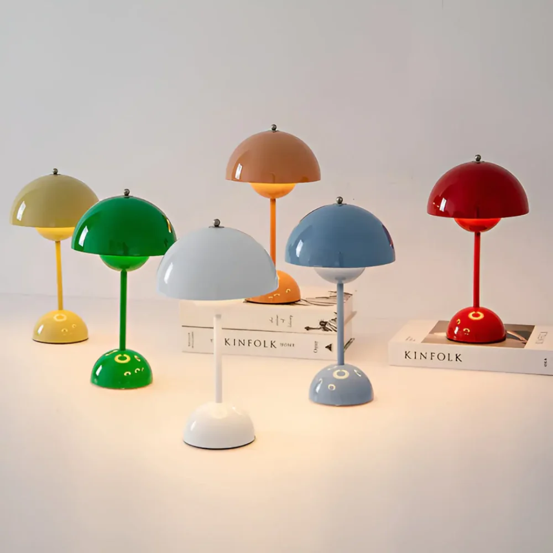 Livia Draadloze Tafellamp – Scandinavisch Design met Touchbediening
